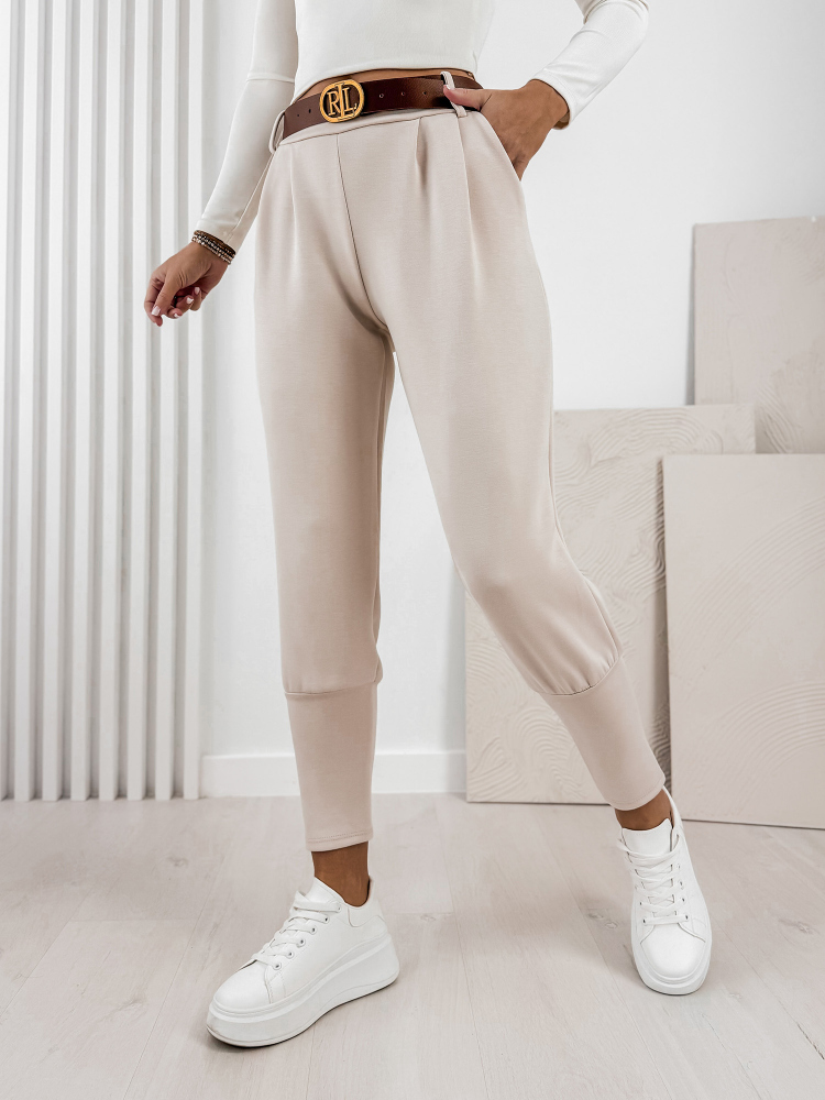PANTALONI LEFT BEJ