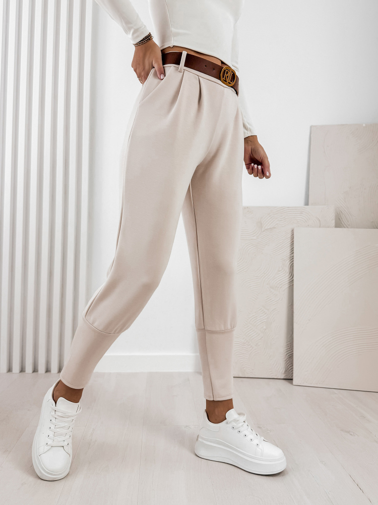 PANTALONI LEFT BEJ