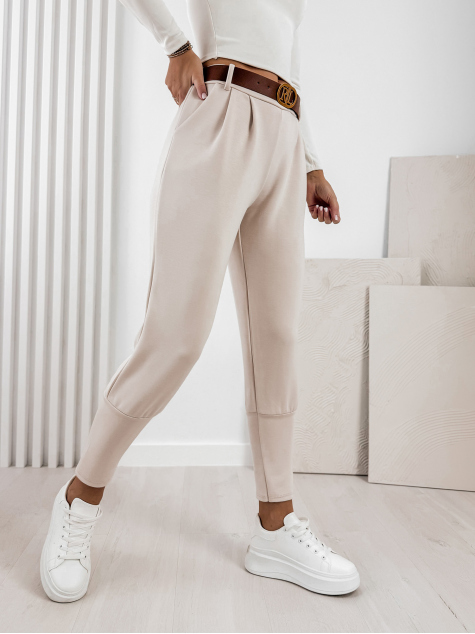 PANTALONI LEFT BEJ