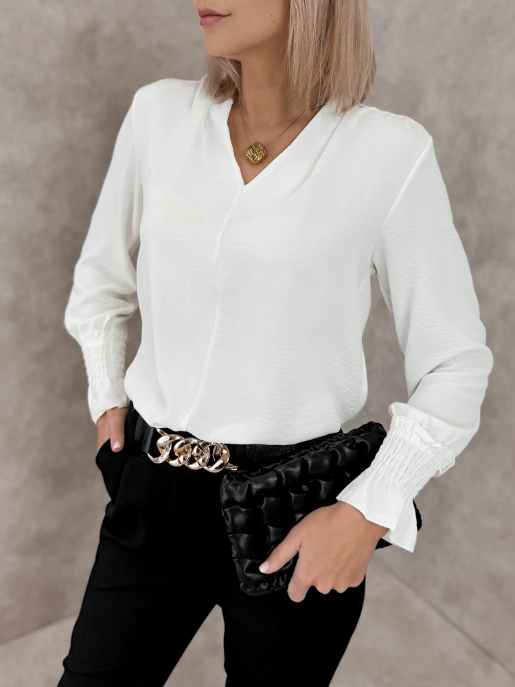 BLOUSE THELIA ECRU