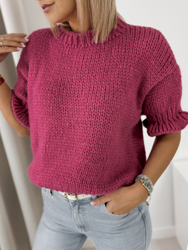 SWEATER SYNTORA RASPBERRY