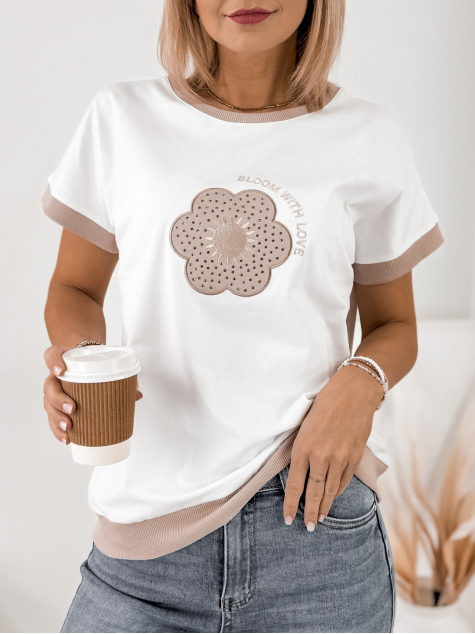 BLOUSE VOLAN WHITE