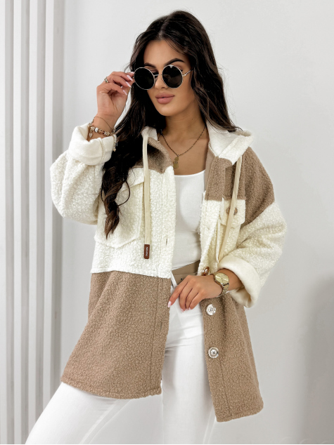 SZÖVETKABÁT BOUCLE RIZAL ONE