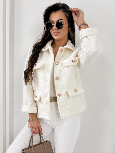 GEACA BOUCLE XAVIA ECRU