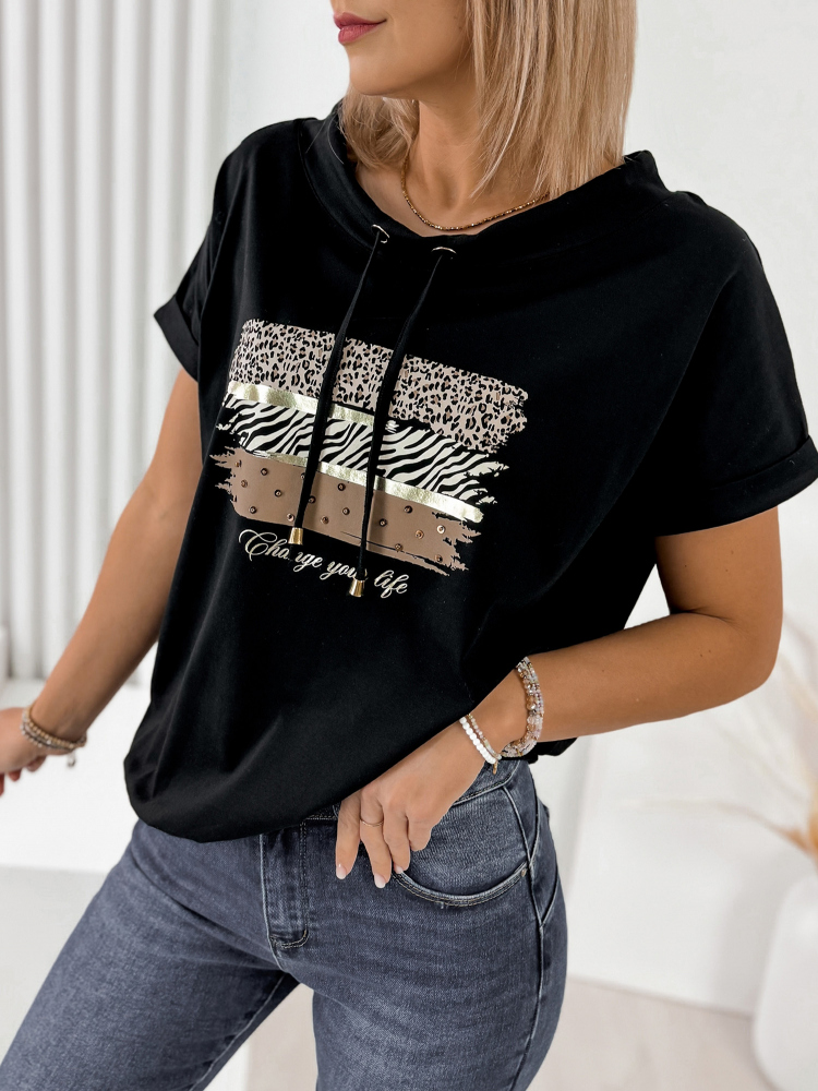 BLOUSE FIRAZO BLACK