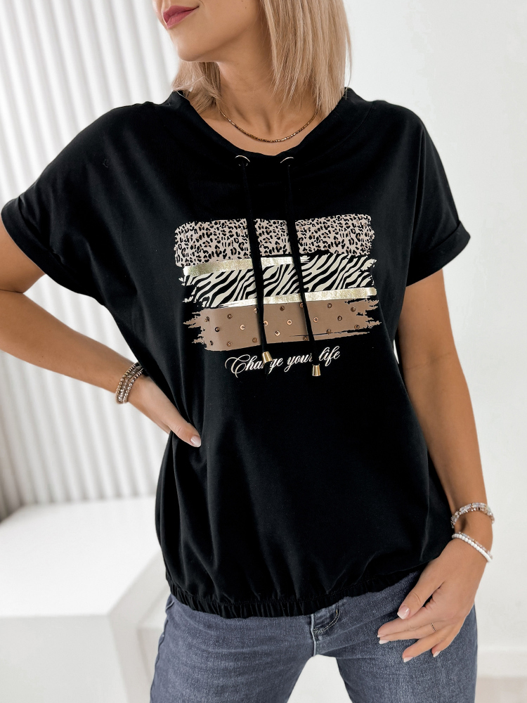 BLOUSE FIRAZO NOIR
