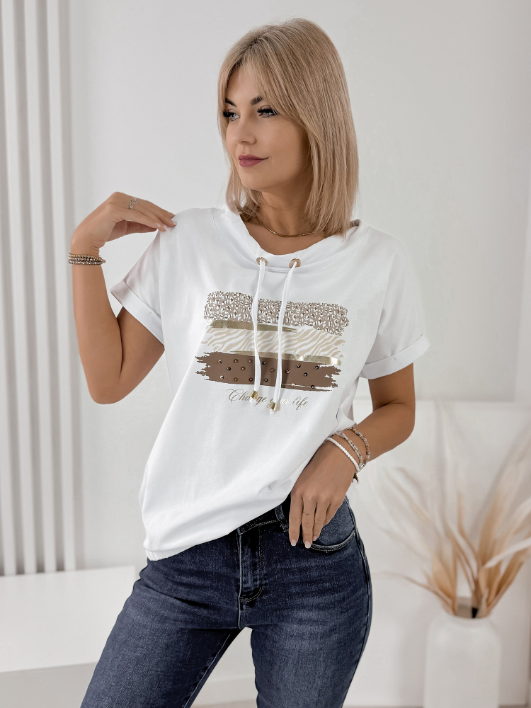 BLÚZKA FIRAZO BIELA