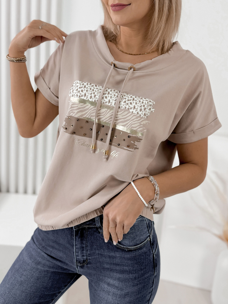 BLOUSE FIRAZO BEIGE