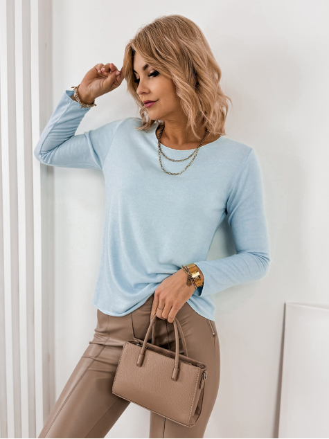 BLOUSE NYLEF BLEU