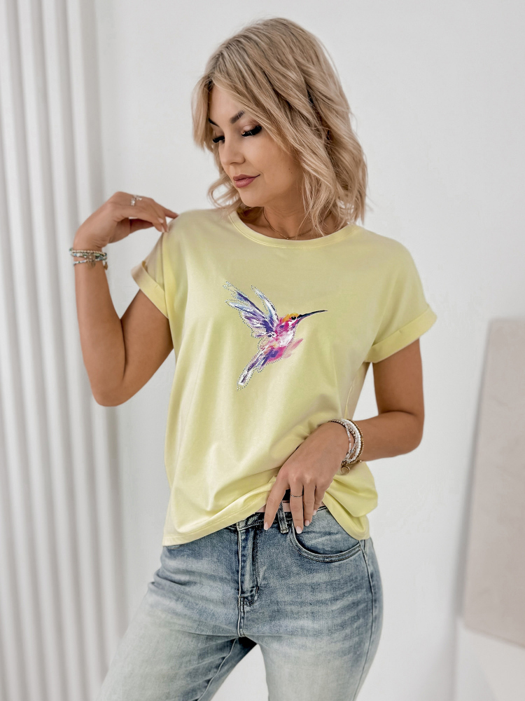 BLUZA NORAL GALBENA