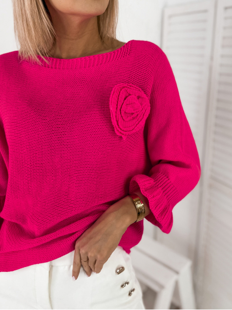 SWEATER JUNIA NEON PINK