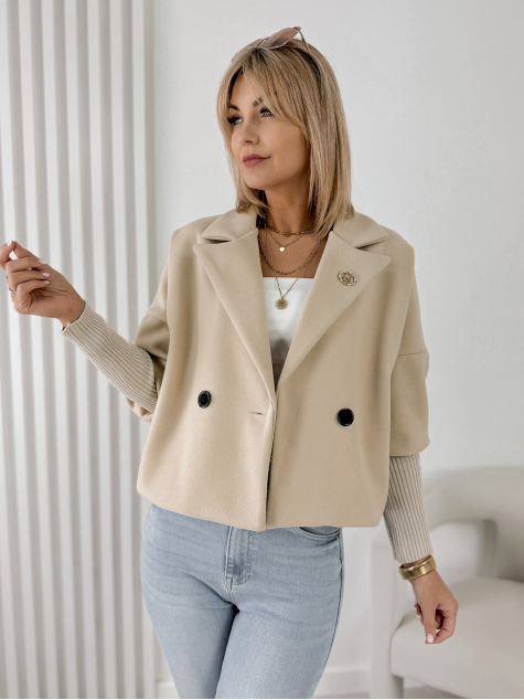 VESTE MIBELLE BEIGE