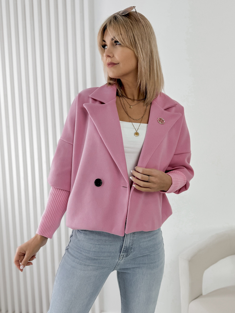 VESTE MIBELLE ROSE