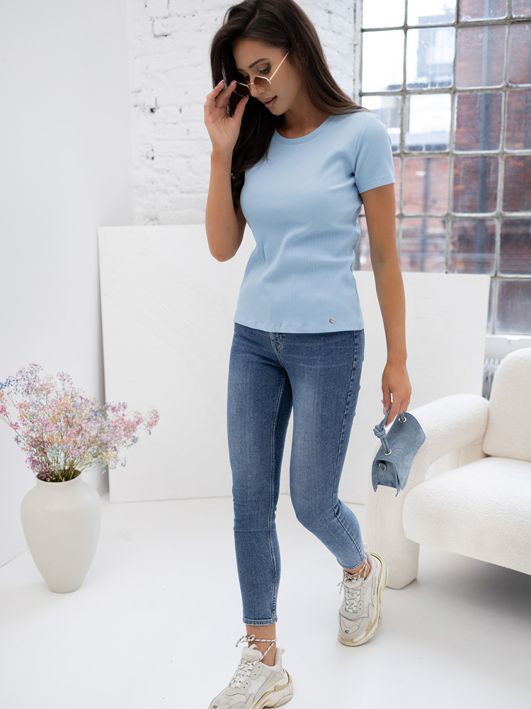 BLUSE AUBREY BLAU