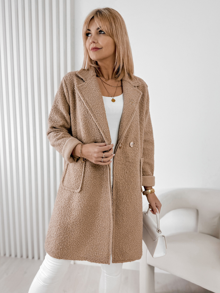 PALTON BOUCLE MELINDA BEJ INCHIS