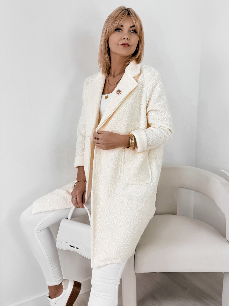 ПАЛТО BOUCLE MELINDA ЕКРЮ