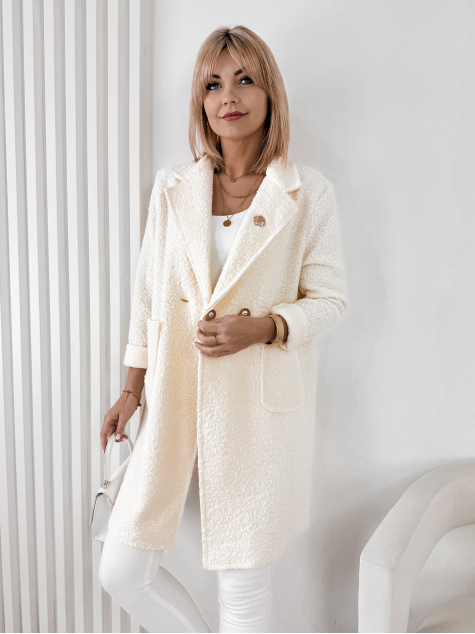ПАЛТО BOUCLE MELINDA ЕКРЮ