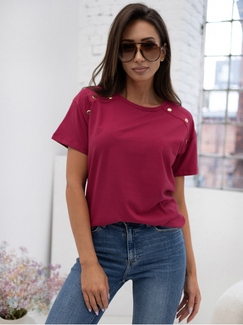 BLUSE BEXLEY Bordeaux