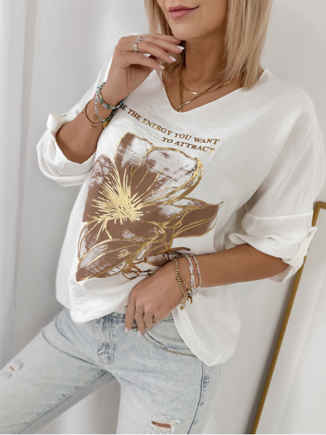 BLOUSE ZINZA BLANC
