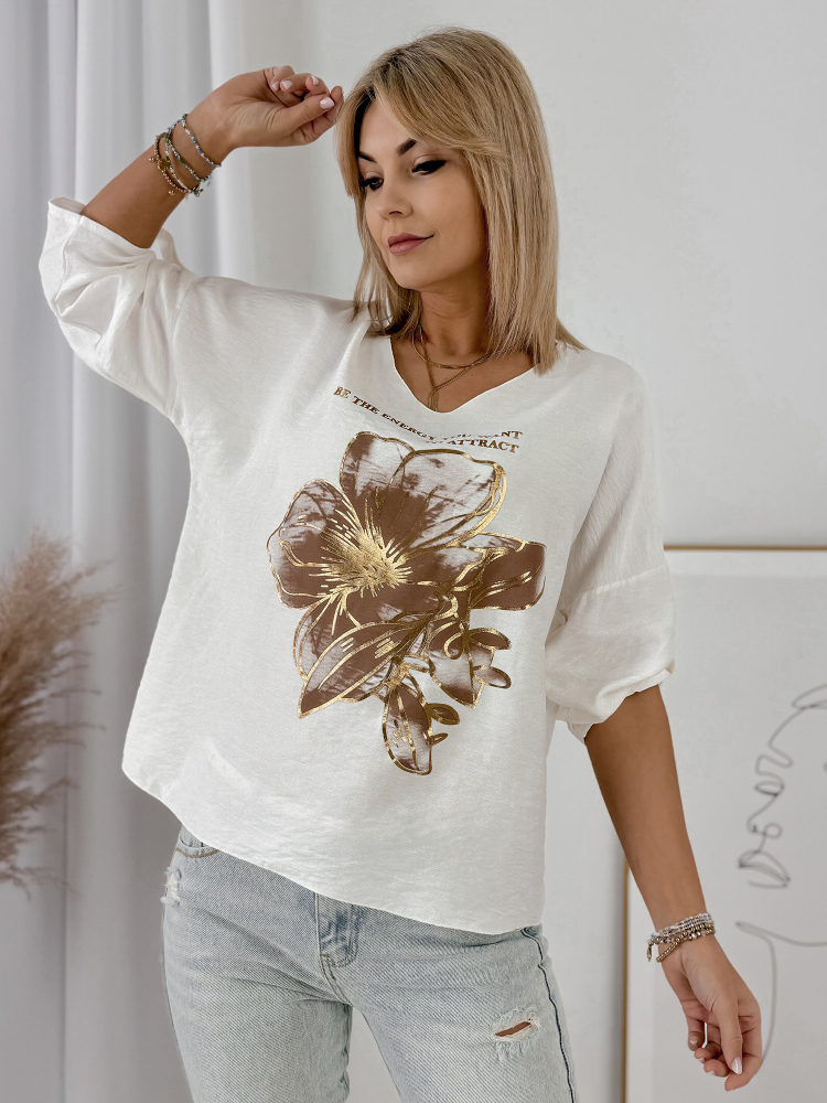 BLUSE ZINZA WEISS
