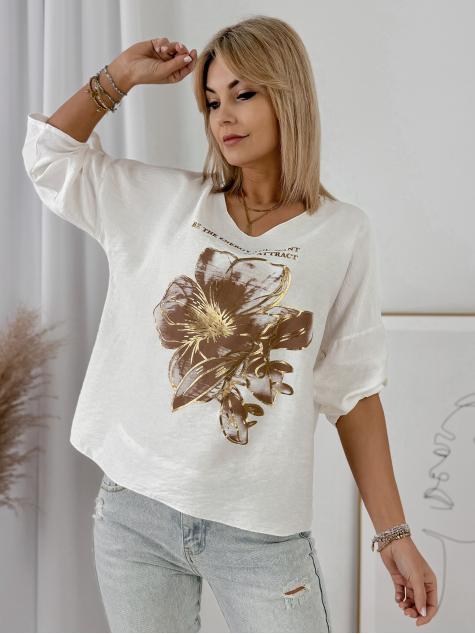 BLOUSE ZINZA BLANC