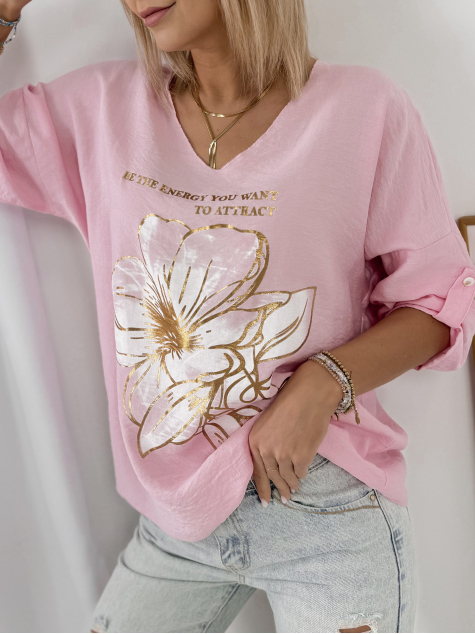 BLOUSE ZINZA POWDER PINK