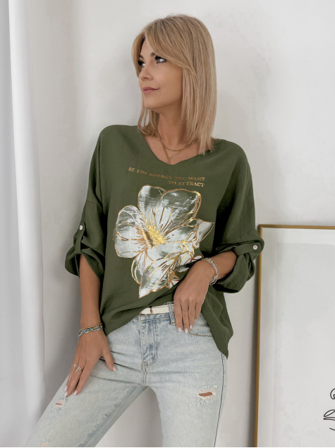 BLOUSE ZINZA KHAKI