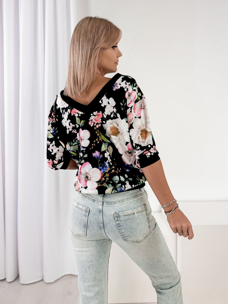 BLUSE ROBIN SCHWARZ