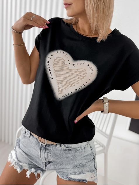 BLOUSE VENEKA BLACK