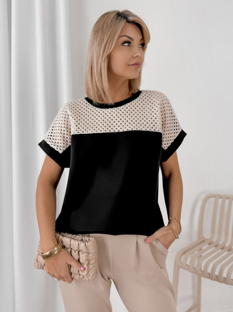 BLOUSE MILARA NOIR