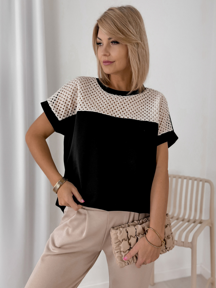 BLOUSE MILARA BLACK