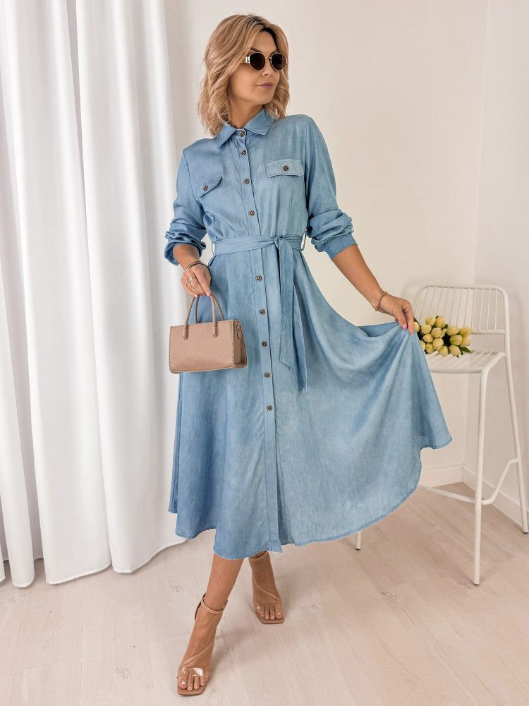 ROBE ARRELA BLEU