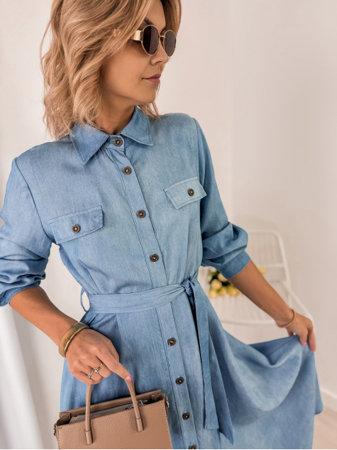 ROBE ARRELA BLEU