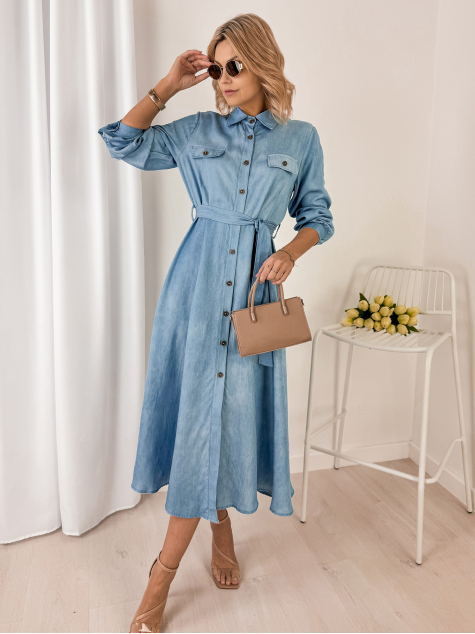 DRESS ARRELA BLUE