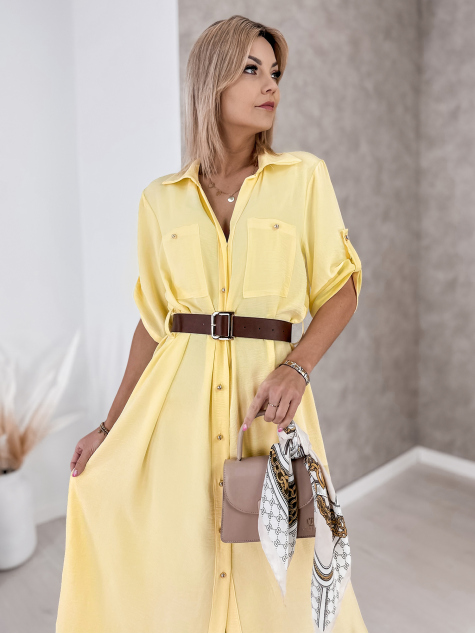 DRESS BATUA YELLOW