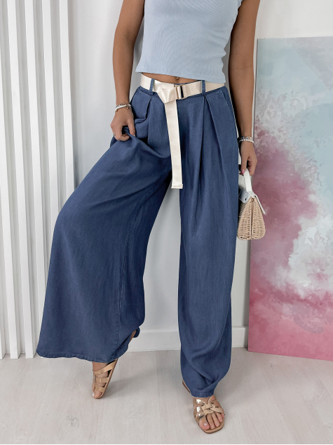 PANTS VIREL DARK DENIM