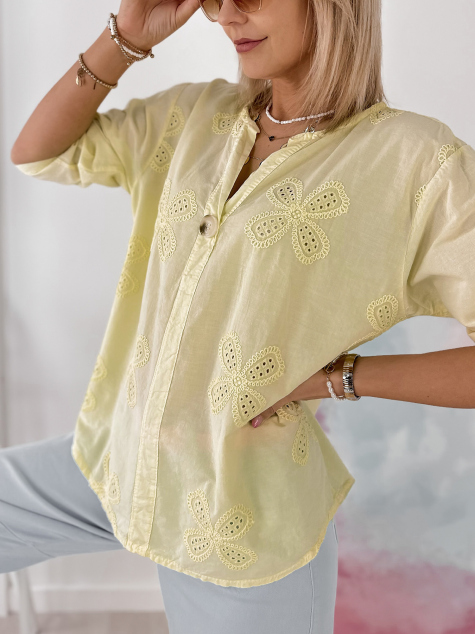 BLOUSE OHRID JAUNE