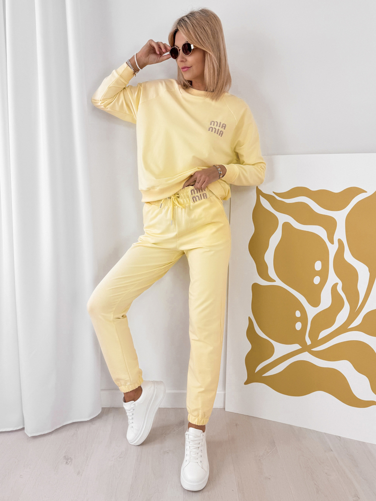 SET TRACKSUIT TOREVA YELLOW