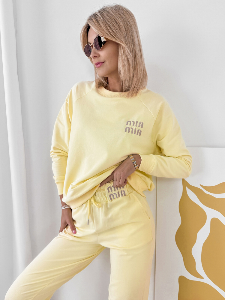 ENSEMBLE SURVÊTEMENT TOREVA JAUNE