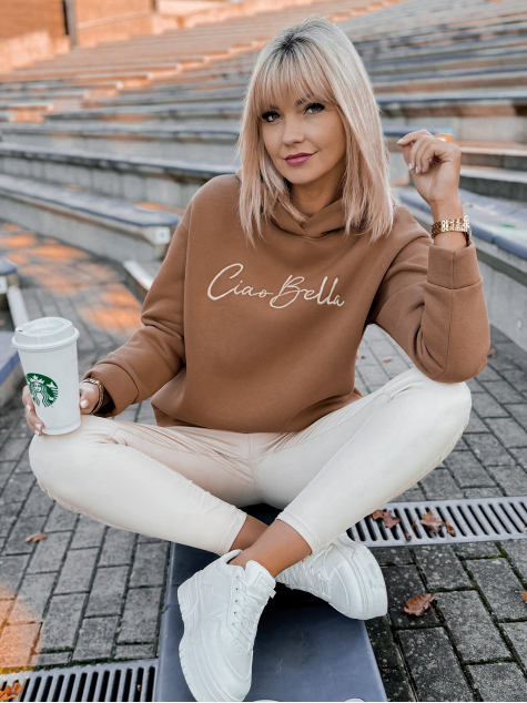 SWEATSHIRT BELLA CARAMEL