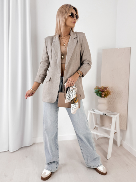 BLAZER OTEKAO DARK BEIGE