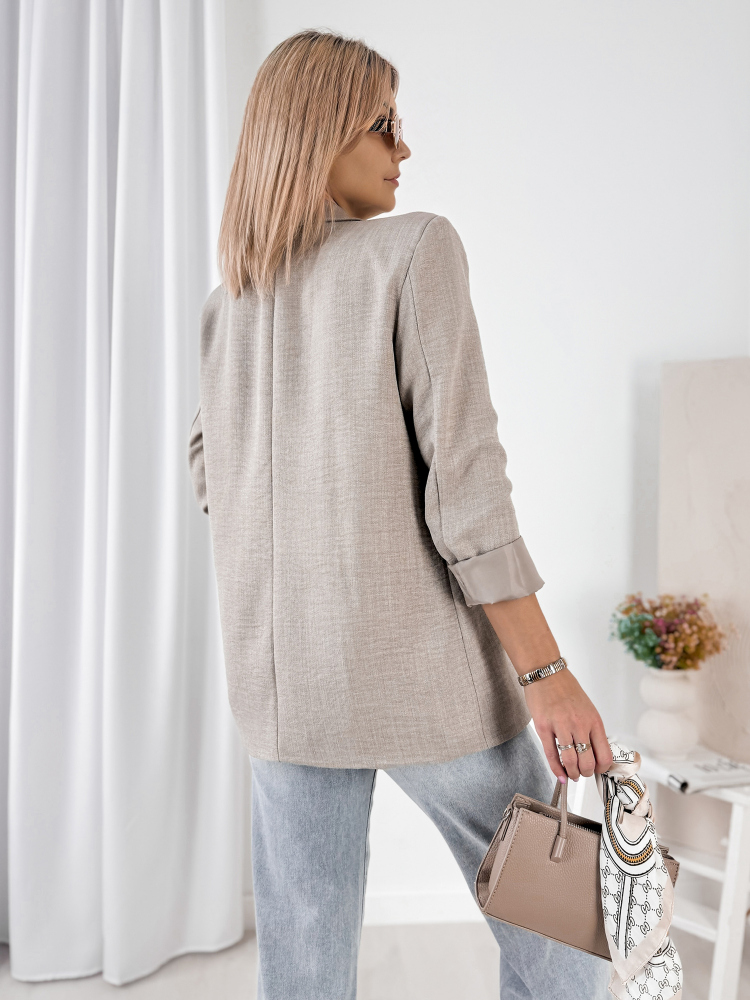 BLAZER OTEKAO BEIGE FONCÉ
