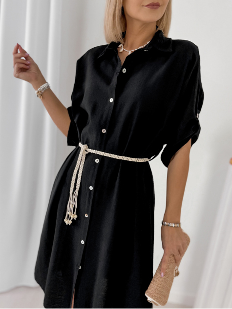 ROBE POULIA NOIR