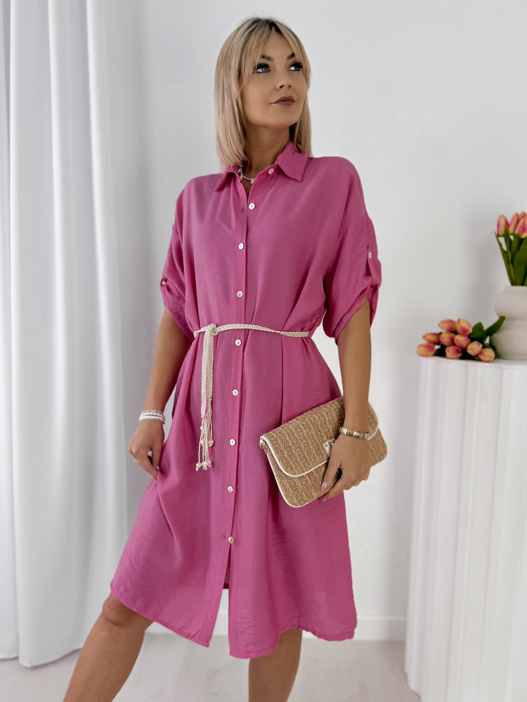ROBE POULIA ROSE