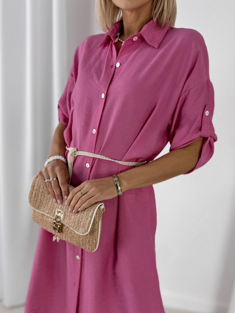 KLEID POULIA ROSA