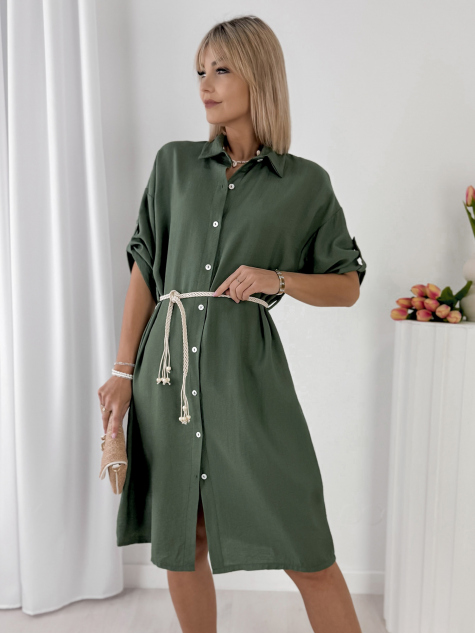 DRESS POULIA KHAKI