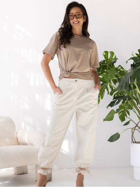 BLUSE LERAVI BEIGE