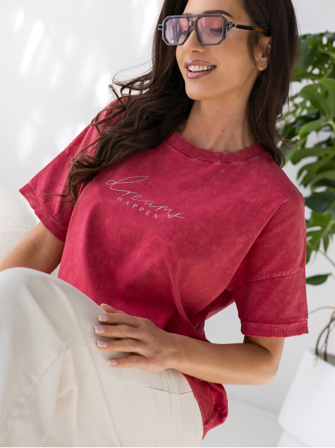 BLUZA LERAVI BORDEAUX