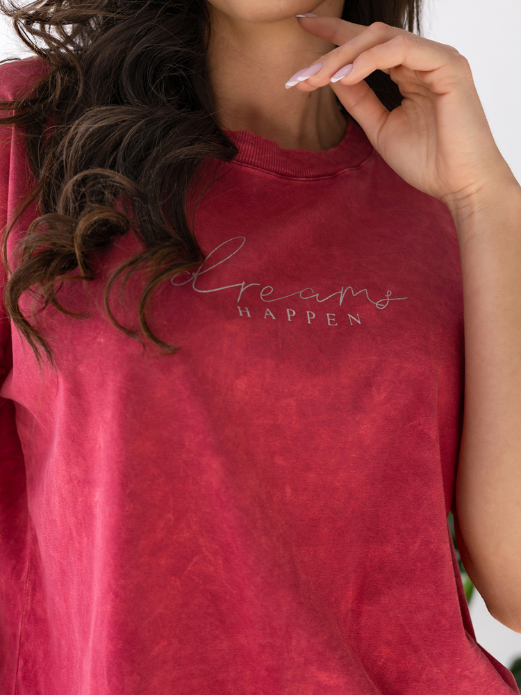 BLUZA LERAVI BORDEAUX