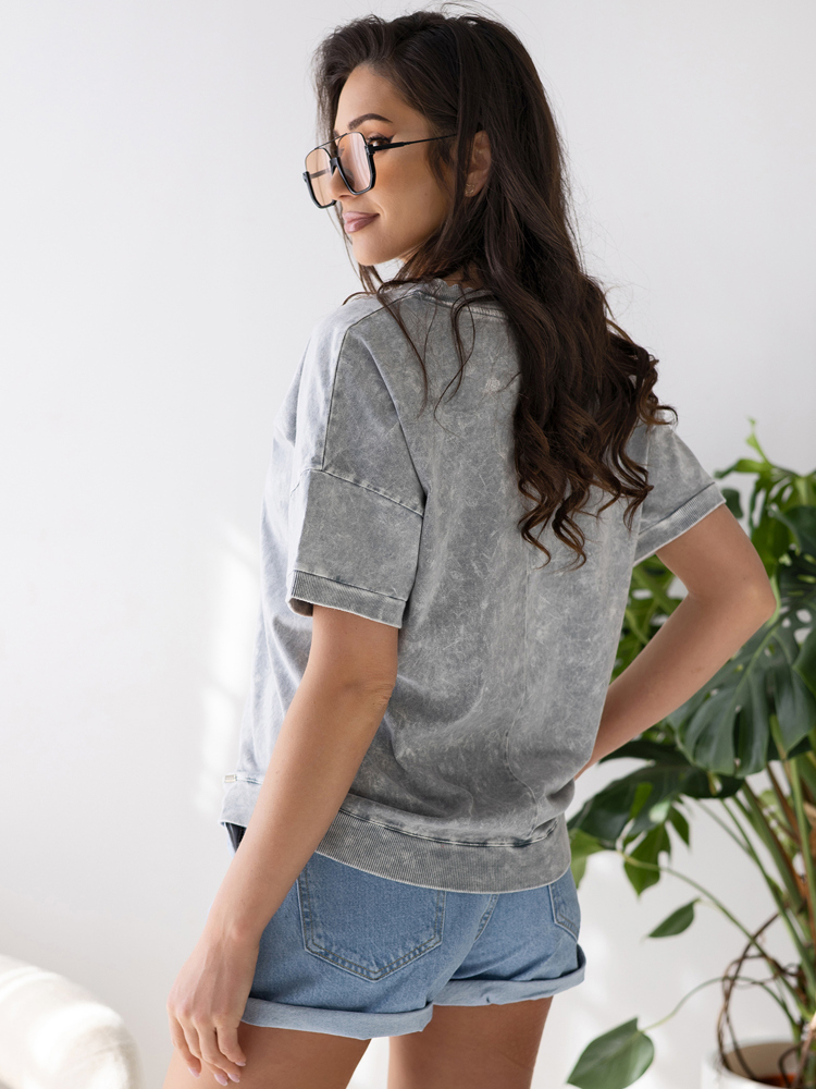 BLOUSE LERAVI GRIS